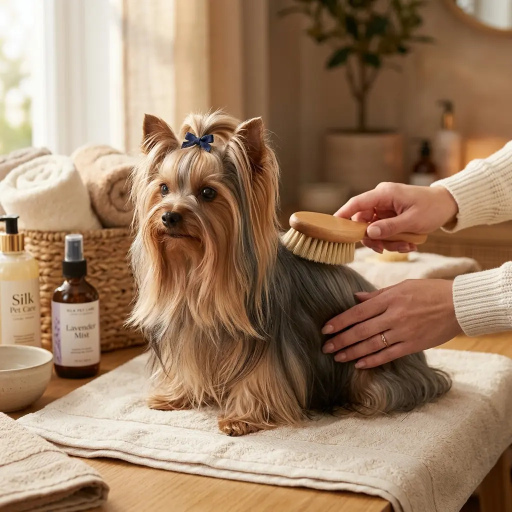 Grooming Yorkshire Terrier